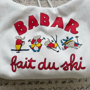 Rowing Blazers White Babar Sweatshirt